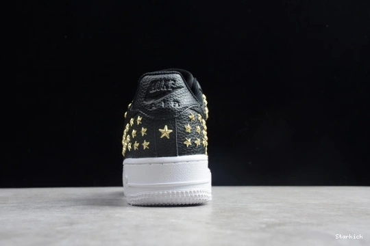 LOW STARS BLACK NIKE AIR 1 AR0639-001 FORCE 0122